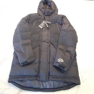 Nike Sportswear Down Fill Repel Parka Men's Black Jacket NWT Nike Swoosh